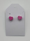 Stud Heart Earrings
