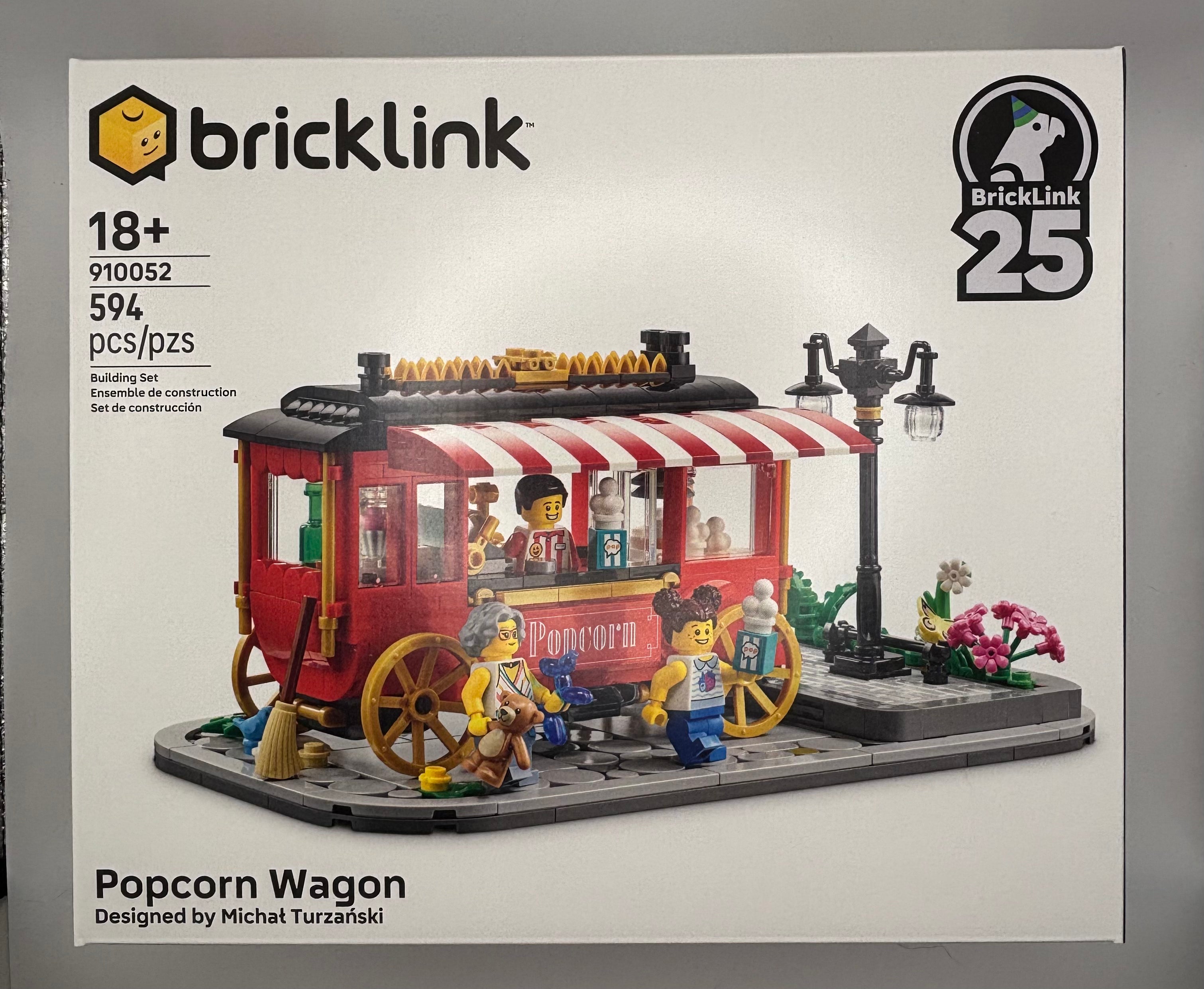 Bricklink Series 5 - Popcorn Wagon - # 910052