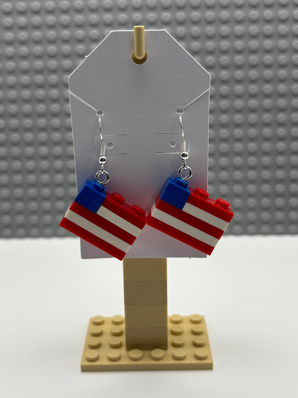 US Flag Earrings