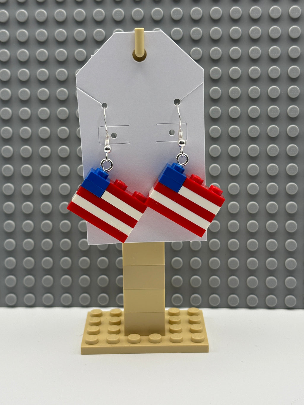 US Flag Earrings