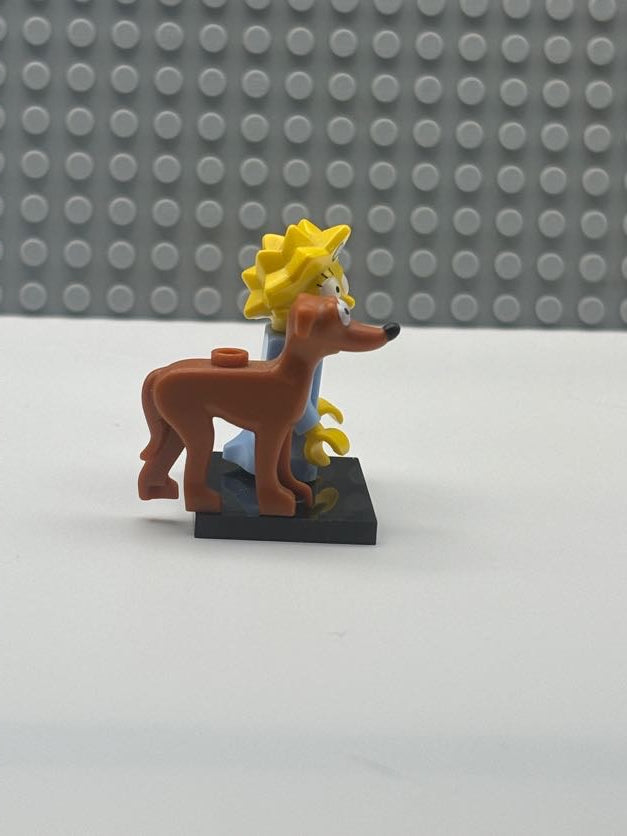 Maggie Simpson & Santa's Little Helper - colsim2-4