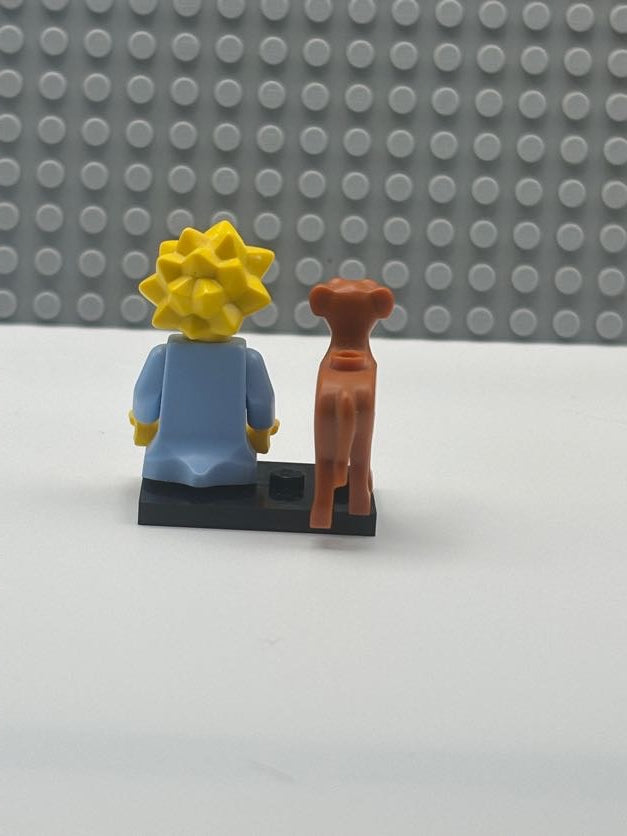 Maggie Simpson & Santa's Little Helper - colsim2-4