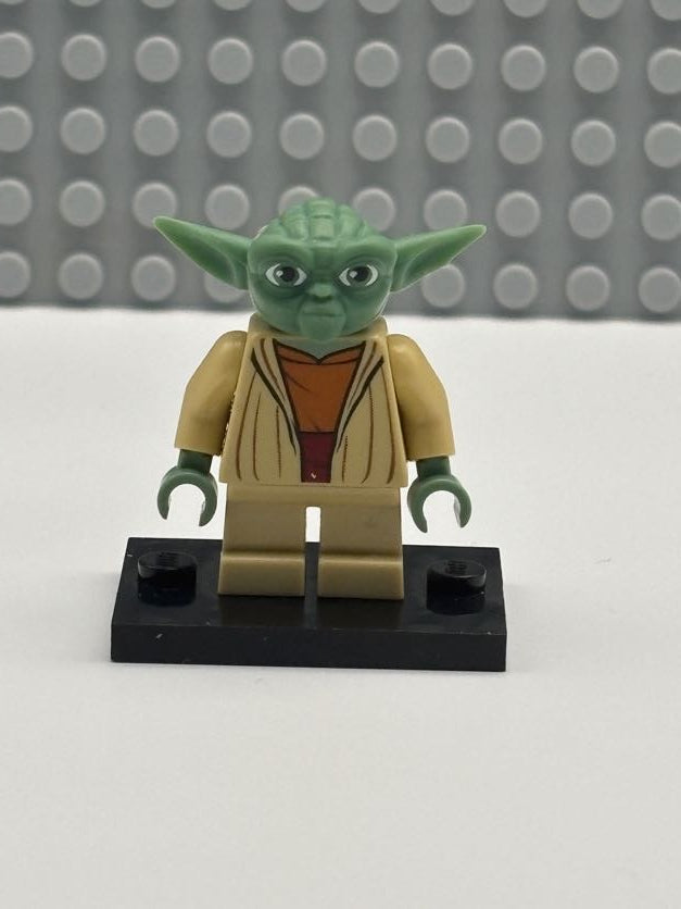 Yoda - Clone Wars, Light Bluish Gray Hair - sw0219