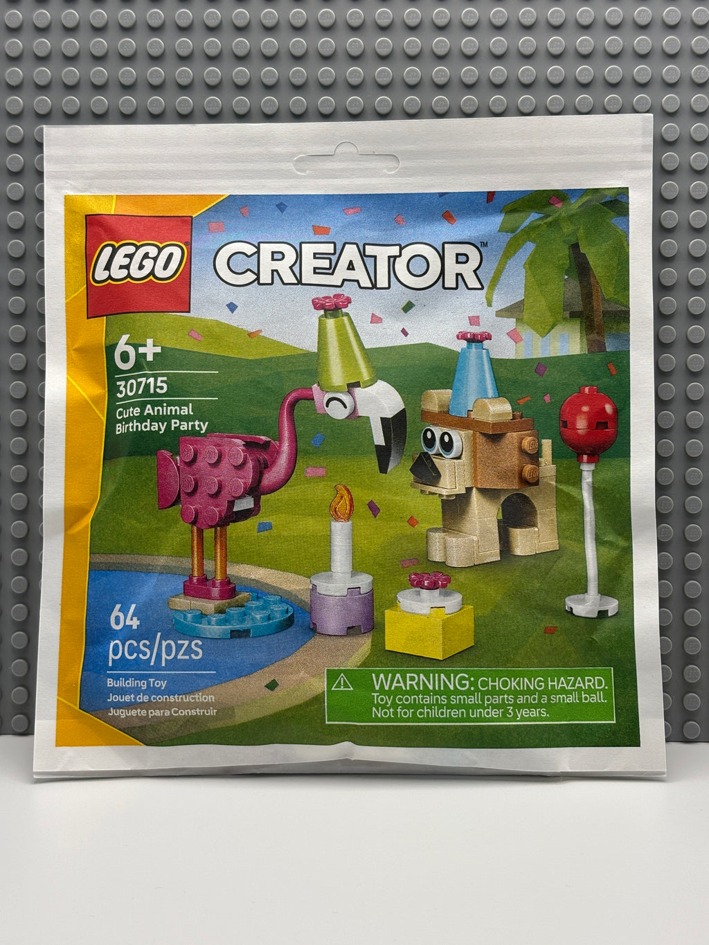 Cute Animal Birthday Party paper bag, #30715