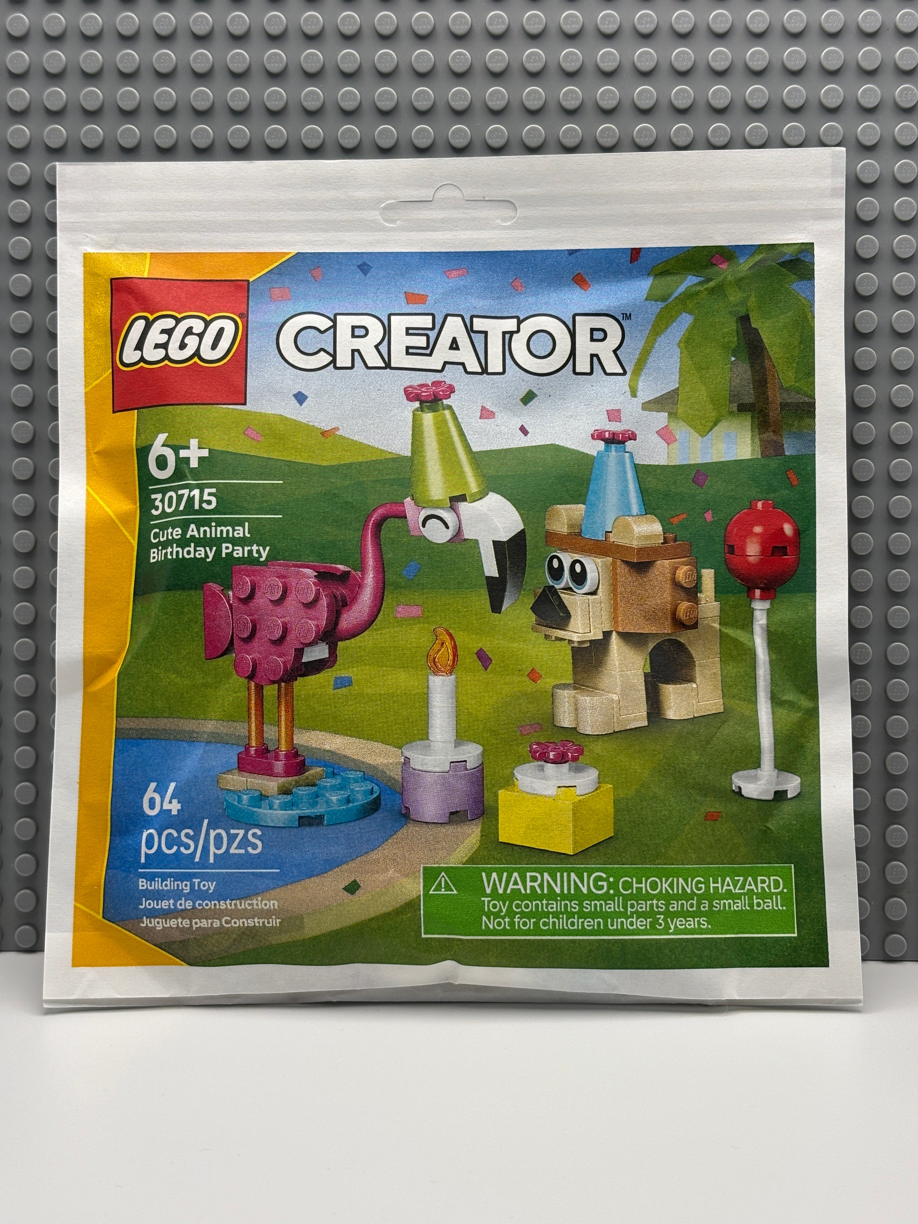 Cute Animal Birthday Party paper bag, #30715