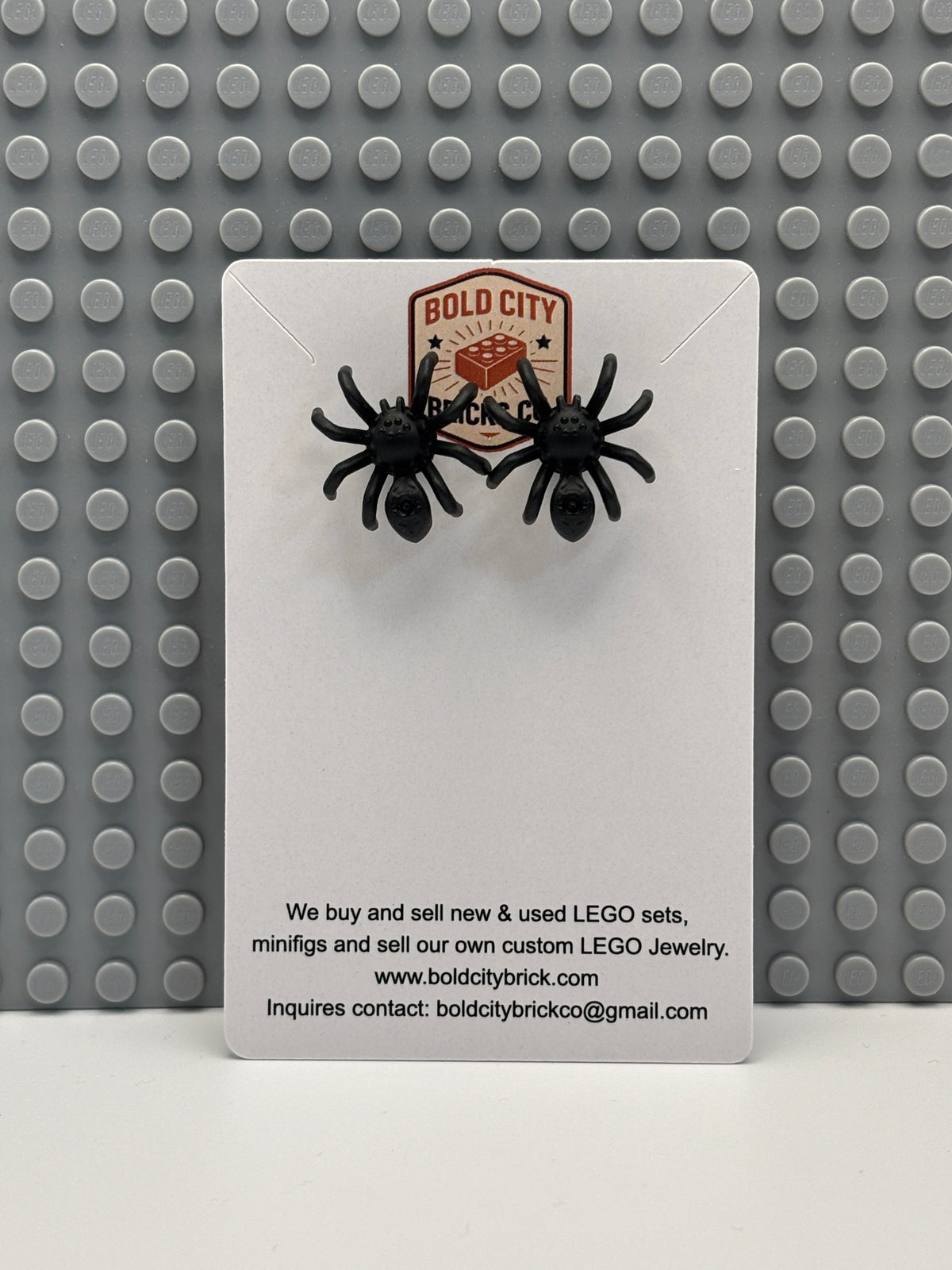 Spider Studded Earrings