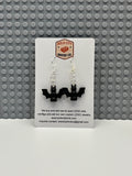 LEGO Bat Dangle Earrings - Jwl2004