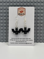LEGO Bat Dangle Earrings - Jwl2004