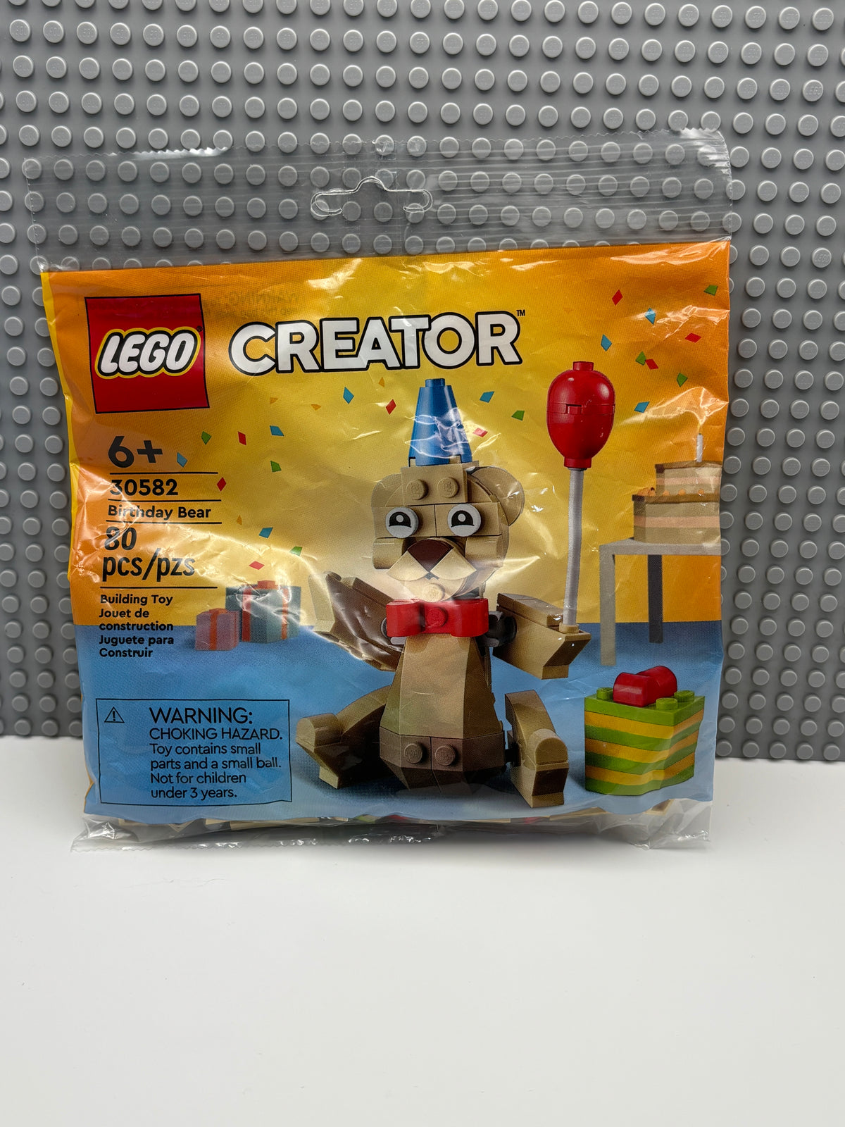 Birthday Bear polybag - #30582