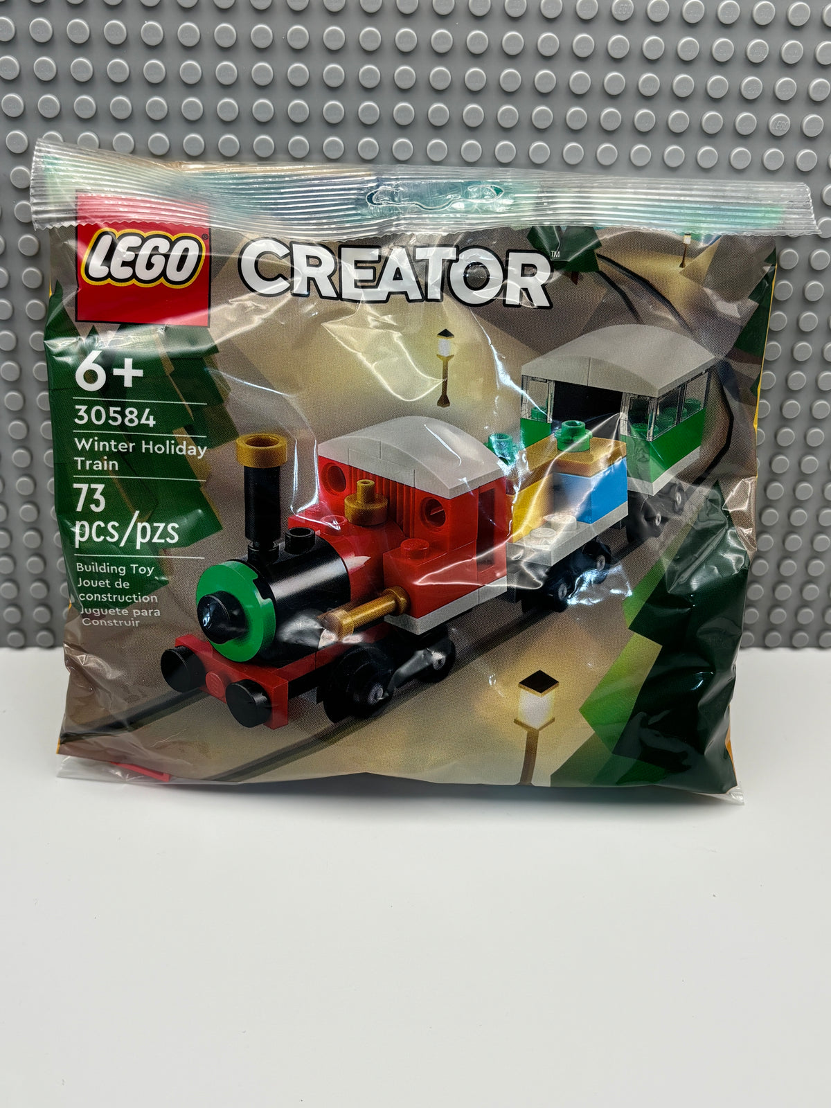 Winter Holiday Train polybag - #30584
