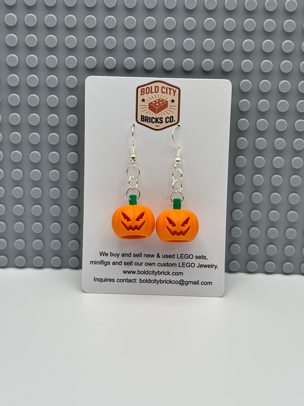 Jack-O-Lanter Earrings - Jwl2002
