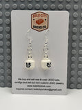 Skeleton Head Dangling Earrings - Jwl2009
