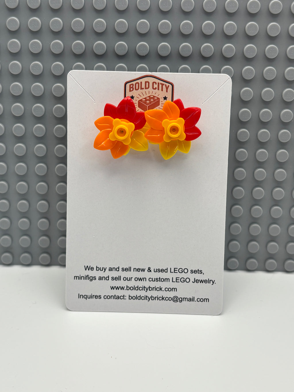 Fall Leaves Stud Earrings - Jwl10012