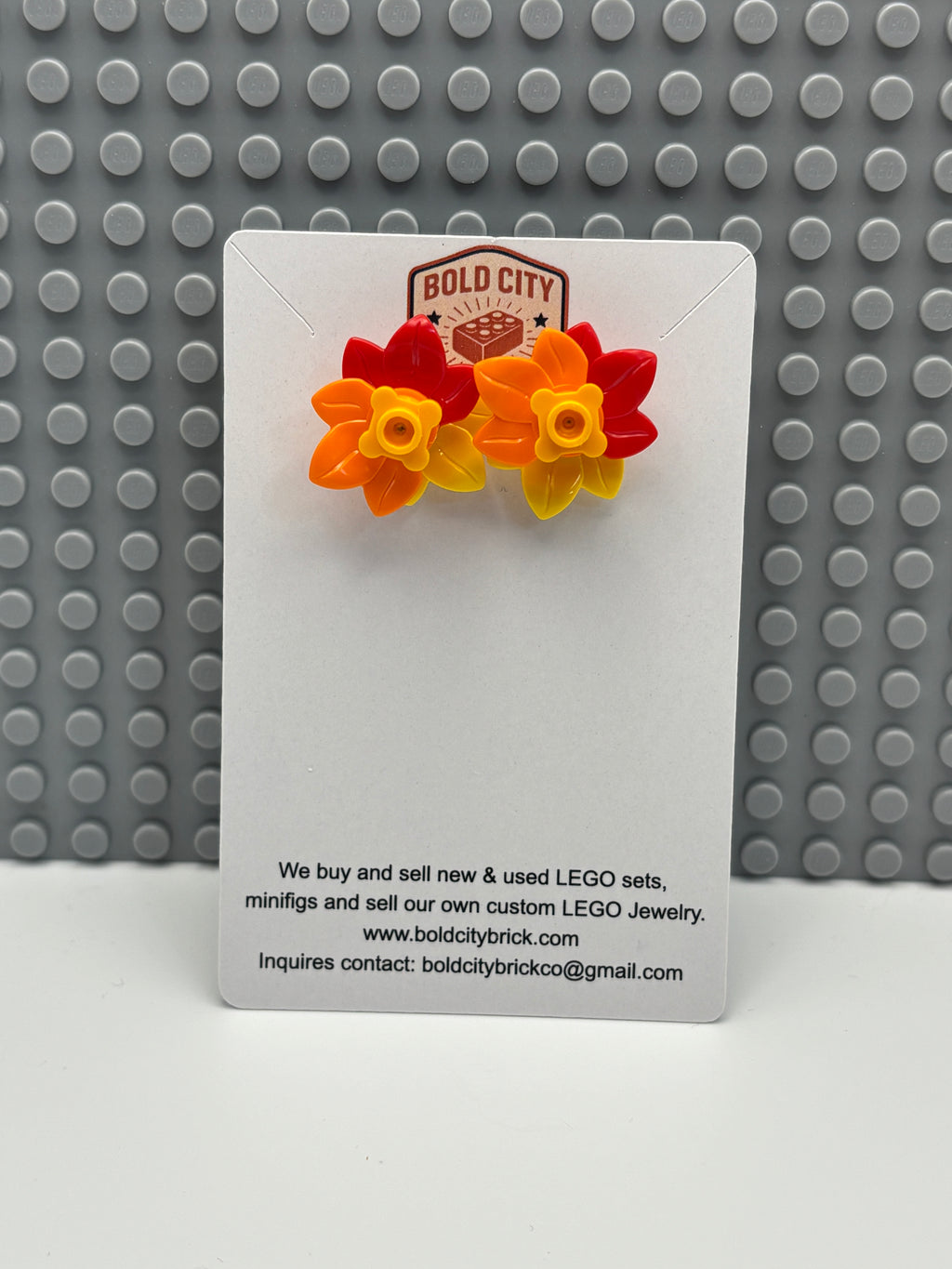 Fall Leaves Stud Earrings - Jwl10012