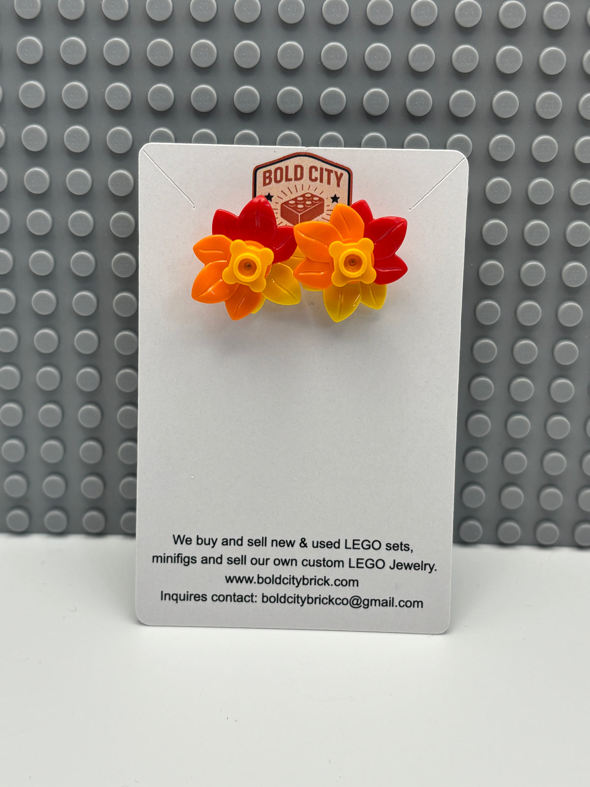 Fall Leaves Stud Earrings - Jwl10012
